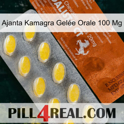 Ajanta Kamagra Gelée Orale 100 Mg 42